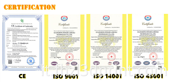 Sandcasting 3d Printing System Certification